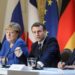 Merkel e Macron pajtojnë Rusinë dhe Ukrainën, bien dakord për armëpushimin dhe shkëmbimin e të burgosurve
