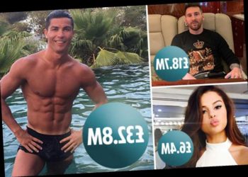FOTO/ Ronaldo “mbreti” i Instagram-it, fiton dyfish e Messit, Beckham parakalon Selena Gomez dhe Kylie Jenner