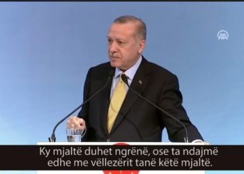 “Po të bashkojmë fuqitë, e ngremë Shqipërinë në këmbë”, Rama publikon fjalimin e Erdogan (Video)