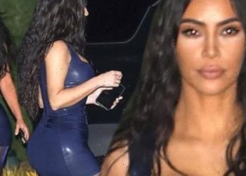 FOTO/ Ja si shfaqet e veshur Kim Kardashian në festën e punës, e gjithë vëmendja tek ajo