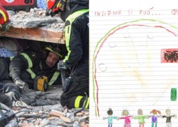 “Bashkë mundemi!” Letra emocionuese e vogëlushes italiane që dhuroi 5 euro për të prekurit nag tërmeti në Shqipëri