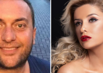 Olti Curri e ironizoi, Alketa Vejsiu i tregon gishtin e mesit… (FOTO)