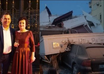 FOTO/ Nga shembja e hotelit humbi jetën babai, në pranga pronarët e hotel “Vila Palma” në Durrës