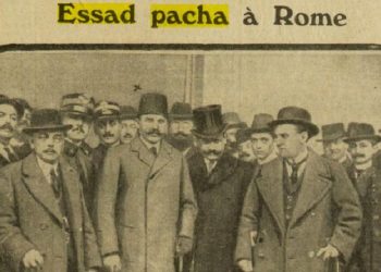Italia (1914)/ Shkëmbimet e Mbretëreshës së Italisë me Esat Pashë Toptanin në ballo mbretërore