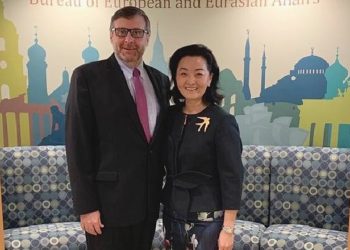 Palmer pret ambasadoren Yuri Kim: Shqipëria, qëndrim të guximshëm përballë Iranit