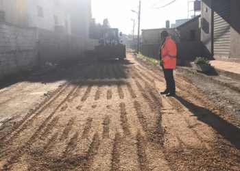 FOTO/ Bashkia e Tiranës vijon ndërhyrjet nëpër zonat rurale, sistemohet rruga në Mëzez-Fushë