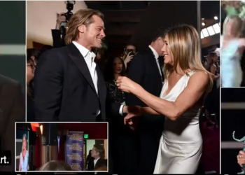 VIDEO+FOTO/ Për herë të parë pas 16 vitesh, Brad Pitt dhe Jennifer Aniston trazojnë fansat me prekjet e tyre, përqafohen në publik