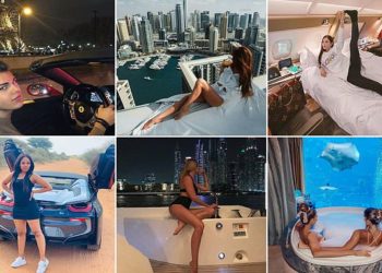 Mes tyre një shqiptar/ “Rich Kids of Instagram” e nisin vitin 2020 me makina të shpejta, avionë privatë dhe hotele luksoze