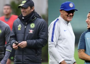 Hazard sulmon Conten dhe Sarrin: Faleminderit Zidane, me ata të dy stërvitjet kanë qenë të njëjta