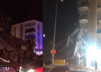 “Ishte shumë i fortë”, dalin pamjet e ndërtesave të shembura nga tërmeti i fuqishëm në Turqi (Foto)