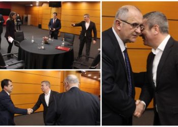 Mblidhet tryeza për Reformën Zgjedhore/ Opozita heq dorë nga kushtet dhe akuzat, ulet në një tryezë me Gjiknurin