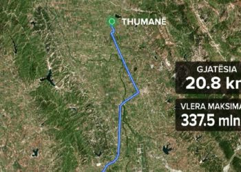 Projektet e rrugëve që pritet të përfundojnë në 2020, kur mbyllet gara për hekurudhën Tiranë-Durrës