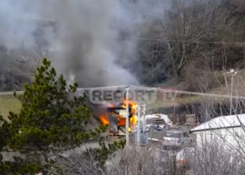 Shkrumbohet gjatë natës kabina e rojeve në hidrocentralin e Kurbneshit, dyshimet e para të policisë