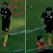 E pazakontë/ Futbollisti shtrin përtokë djaloshin që kapte topat sepse i hodhi këpucën në tribunë (Video)