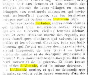 Viti 1921/ Shkrimtarja zviceriane për refugjatët kosovarë: “Të porsalindur të sëmurë, nënat adoleshente, gra të plakura të dobëta”