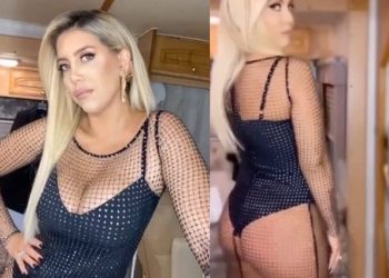 FOTO/ Wanda Nara provokon sërish, nxjerr në pah “dallëndyshen” para pasqyrës