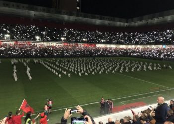 Pamje emocionuese, UEFA i kushton një video fantastike “Air Albania Stadiumit”