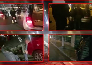 “Blindohet” Gjirokastra/ Policia bllokon 10 automjete luksoze, shoqërohen 9 persona