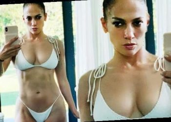 FOTO/ J.Lo “tërbon” fansat me pozën provokuese para pasqyrës