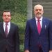 Albin Kurti nis vizitën e parë si kryeministër i Kosovës, pritet me ceremoni nga Rama