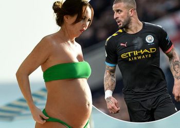 FOTO/ Telashe për lojtarin e Manchester City, largohet nga shtëpia dhe lë shtatzënë modelen