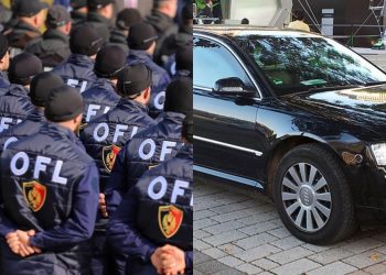 Të regjistruara në emër të personave të dyshuar, OFL në aksion për sekuestrimin e 118 makinave të blinduara