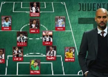 Ronaldo-Messi-Sane/ Ja si do të ishte Juventusi i Guardiolës, i frikshëm për krejt botën