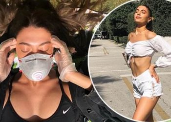 U prek nga koronavirusi pasi theu rregullat, por modelja nuk do t’ia dijë. Ja çfarë bën (Foto)