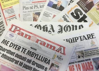 “Mbrojmë lexuesit”, shtypi i shkruar ndërpret botimin si masë ndaj koronavirusit