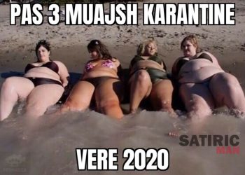 Memet e humorit: Ja si përhapet koronavirusi në vend