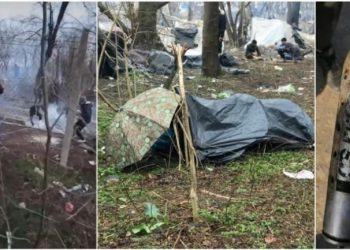 “Flinim në rrugë, përtokë…”/ Pamje dhe rrëfime rrëqethëse të migrantëve të bllokuar në kufirin Turqi-Greqi
