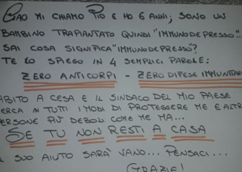 “Nëse ti nuk rri në shtëpi, rrezikon njerëzit e dobët si unë”, letra e 6-vjeçarit po bën xhiron e rrjetit