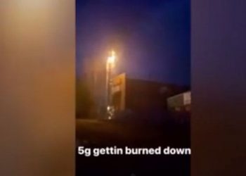 “Shkaktojnë koronavirusin”/ Çmenduria angleze, digjen antenat e rrjetit telefonik 5g!