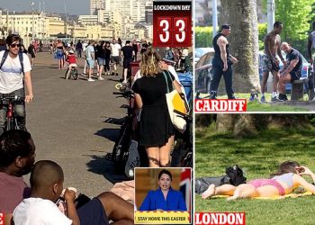 Britanikët nuk mund ta humbasin një ditë me diell, mbushin parqet si në një ditë normale (Foto)