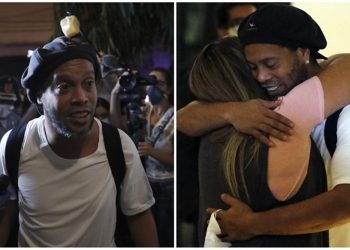 FOTO/ Paguan shifrën marramendëse, Ronaldinho del nga burgu, pritet si Rock Star