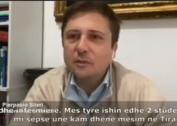“Dy prej mjekëve shqiptarë që prita në aeroport ishin studentë të mi”, përlotet zv.ministri italian (Video)