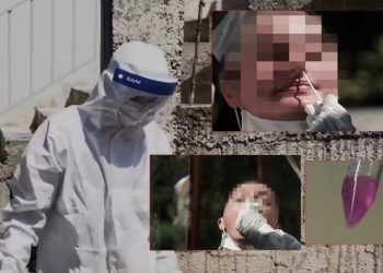 “Kemi frikë”/ VIDEO nga testimi për Covid-19 në një familje në Don Bosko, procesi kompleks i marrjes së mostrës