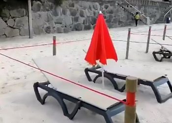 Të ndarë me litarë, shihni se si do bëhet plazh këtë vit (FOTO)