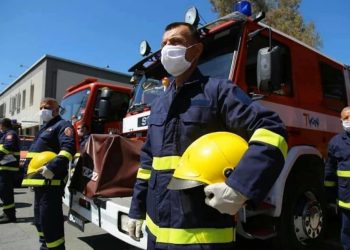 FOTO/ Rama homazh forcave zjarrfikëse: “Iu vijnë në ndihmë çdo qytetari në nevojë”