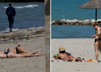 FOTO/ Qytetarët “pushtojnë” plazhet, nuk pyesin më për rregullat e karantinës