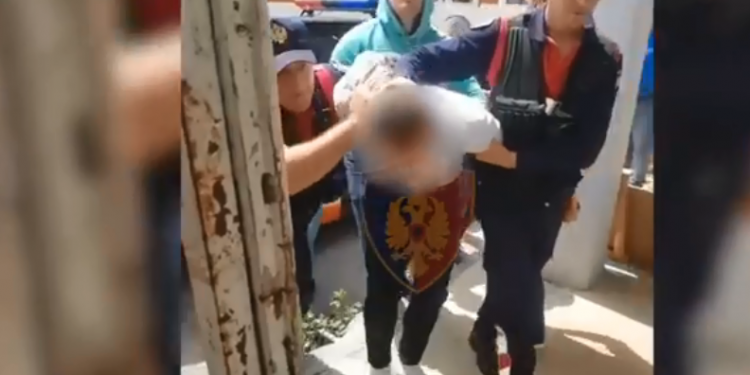 VIDEO/ Policia publikon pamjet, si u arrestua autori i pengmarrjes së bujshme në Shkodër