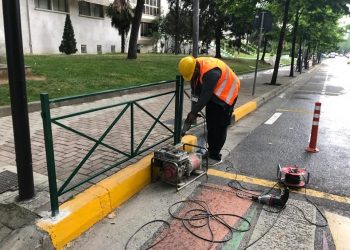 FOTO/ Bashkia e Tiranës çdo ditë në terren për të garantuar sigurinë e qytetarëve