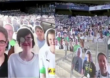 Bundesliga i jep “shkelmin” coronavorusit,  stadiumet mbushen me tifozë kartoni