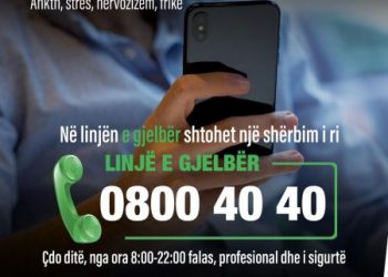 “Këshillim psikologjik falas për çdo qytetar që ka shenja ankthi nga COVID-19″/ Shtohet shërbim i ri në linjën e gjelbër
