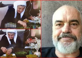 Gjyshja 103-vjeçare “lutet” për kryeministrin Rama: Inshalla po këput mish që t’ia lidh unë