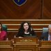 Kuvendi i Kosovës mblidhet për të votuar Qeverinë e re, Vjosa Osmani nuk pranon të drejtojë seancën