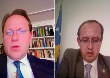 Video- konferenca me Varhelyi/ Kryeministri kosovar flet për dialogun me Serbinë dhe liberalizimin e vizave