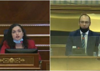 “I kërkoje votat korridoreve”, Vjosa Osmani përplaset ashpër me deputetin serb: Nuk kam kërkuar vota serbe për t’u bërë kryetare e Kuvendit