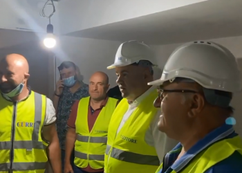 Stadiumi i Kukësit drejt përfundimit, Duka dhe Gjici inspektojnë punimet: Në shtator-tetor luajmë në impiantin e ri
