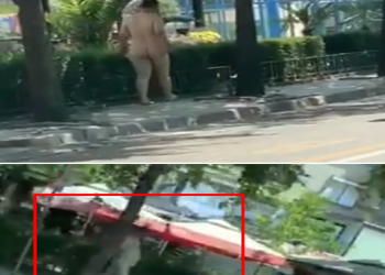 VIDEO +18/ Shokuese në Tiranë, i riu ecën nudo tek ‘rruga e Durrësit’